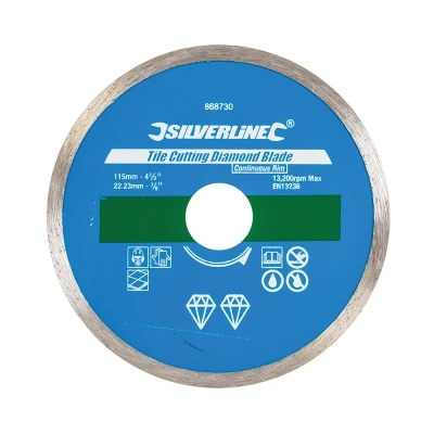 Afbeelding van Silverline Slijpschijf 115 x 22,23mm Diamant Tegels