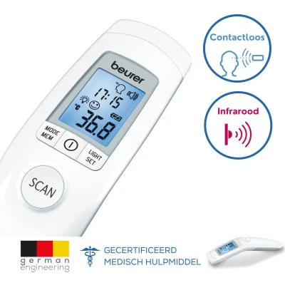 Afbeelding van Able2 Beurer Contactloze thermometer FT90