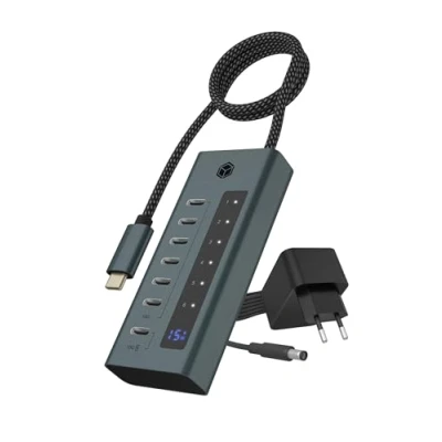 Afbeelding van ICY BOX 7 Port USB 3.2 Gen 2 Type C Hub