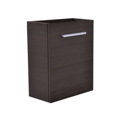 Afbeelding van Xellanz fonteinkast tbv HS fonteintje l/r 1 deur 40x21 houtnerf grijs