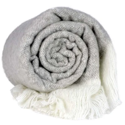 Afbeelding van Unique Living Plaid Feeke 130x170cm Dark Grey