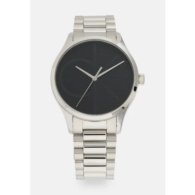 Afbeelding van Calvin Klein Sunray DIAL Bracelet Horloge silvercoloured/black, Heren, Maat: One Size, Silver coloured/black