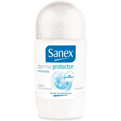 Afbeelding van Sanex Dermo Protector Minerals Anti Transpirant Deodorant Roller 50 ml