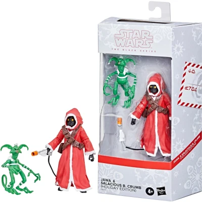 Afbeelding van Jawa &amp; Salacious B. Crumb (Holiday Edition) Star Wars The Black Series Hasbro
