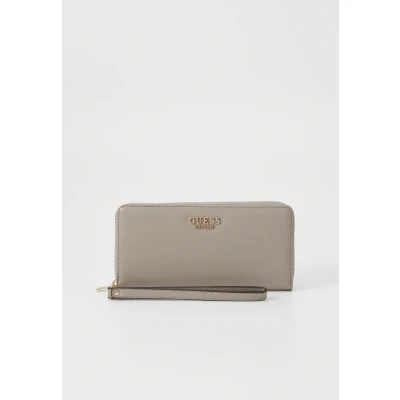 Afbeelding van GUESS Portemonnee Laurel SLG Zip Around Wallet Dark Taupe