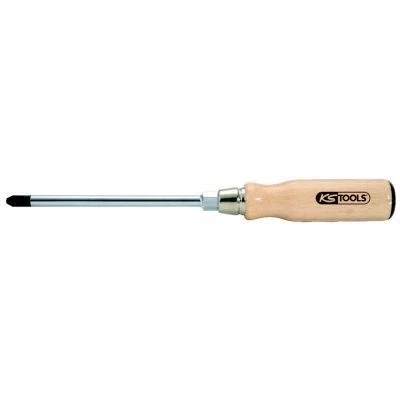 Afbeelding van KS Tools, Schroevendraaiers, ERGOTORQUE HOUT Schroevendraaier (Zeshoekig)
