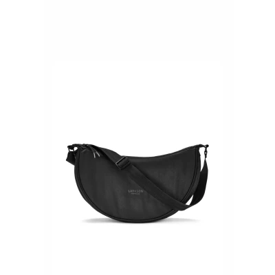 Afbeelding van Larkson Solveig Medium HALF MOON Schoudertas, Maat: One Size, Black
