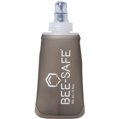 Afbeelding van Bee Safe Soft Drinkbottle 150 Ml Anthracite Grijs Hardloop Accessoires