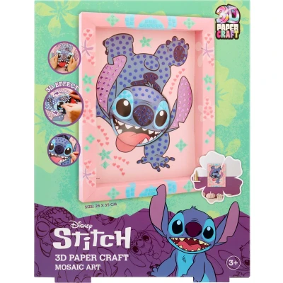 Afbeelding van Disney Stitch 3D Mozaïek Art