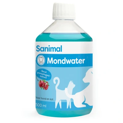 Afbeelding van Sanimal Dental Care Mondwater 500 ml