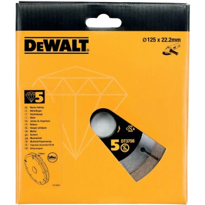 Afbeelding van DeWALT DT3758 Diamantvoegenfrees EXTREME 125 millimeter DEW QZ