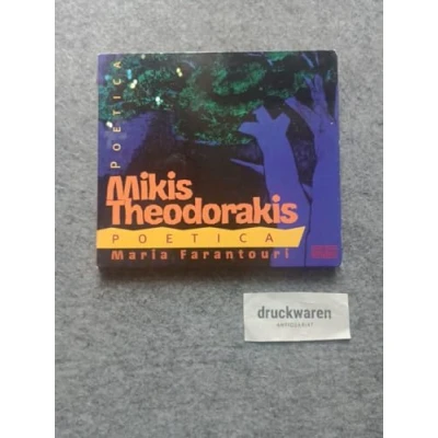 Afbeelding van Maria Farantouri &amp; Mikis Theodorakis Poetica (CD)