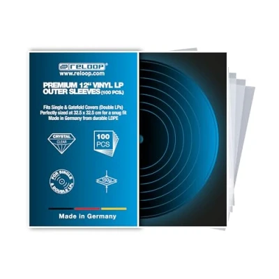 Afbeelding van Reloop Premium 12&quot; Vinyl LP Outer Sleeves (100 pcs) DJ accessoire