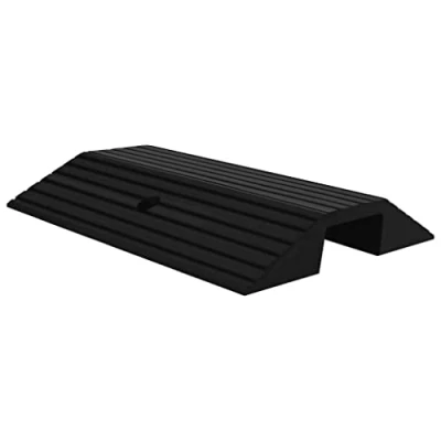 Afbeelding van vidaXL Drempelbrug 49x40x8 cm rubber