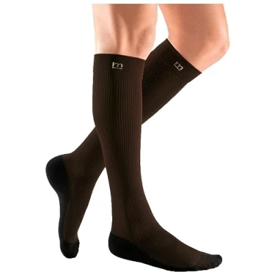 Afbeelding van Medi ven Active CCL2 compressiekousen, kort, 37 42 cm, Bruin