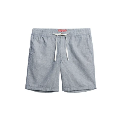 Afbeelding van Superdry Merchant Shorts, Heren, Maat: XL, Navy stripe