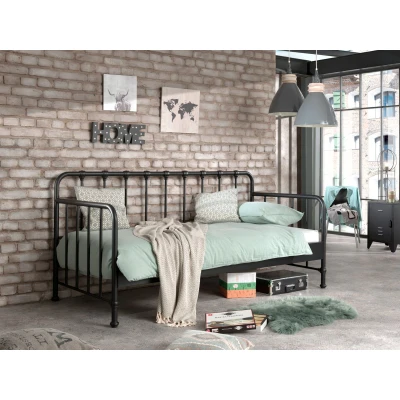 Afbeelding van Vipack Bronxx kajuitbed 90x200 zwart