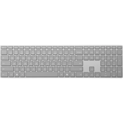 Afbeelding van Microsoft MS Srfc Keyboard Bluetooth gray DE COMM Tablettoetsenbord Geschikt voor merk (tablet): Android, Apple iOS, Windows