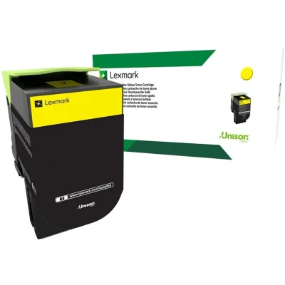 Afbeelding van Toner Lexmark 78C2XYE Yellow Cyan