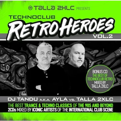 Afbeelding van V/A Talla 2XLC presents Techno Club Retroheroes Vol. 2 (CD)