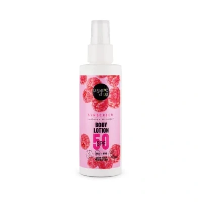 Afbeelding van Organic Shop Zonnebrandcréme SPF 50 150 ml
