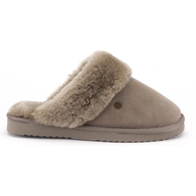 Afbeelding van Warmbat Australia FLS321032 MOSS GROEN38 Muiltjes, Dames, Maat: 42, Green Veloursleer