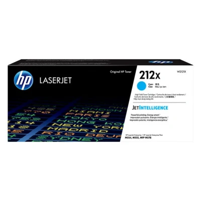 Image de Toner LaserJet cyan grande capacité HP authentique 212X