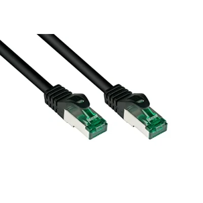 Afbeelding van Good Connections® Premium outdoor patchkabel categorie 6A 30m IP66 met klikneusbescherming 10 gigabit, koper/CU geleider S/FTP, PiMF 500 MHz Voor