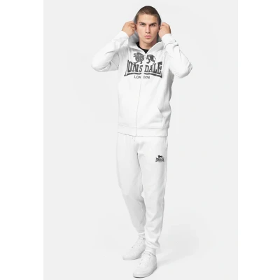 Afbeelding van Lonsdale SET MIT Kapuze Normale Passform Keppanach Trainingspak, Heren, Maat: XL, White black