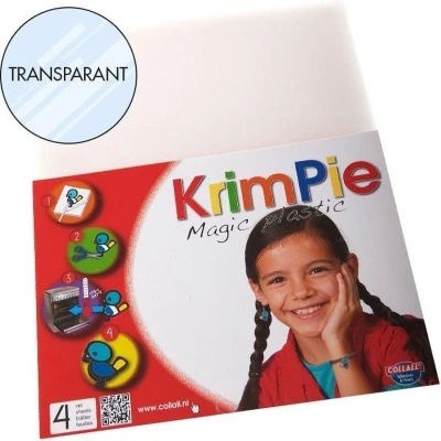 Afbeelding van Collall Krimpie Magic Plastic transparant 4 VL 1 PK COLKPTR4