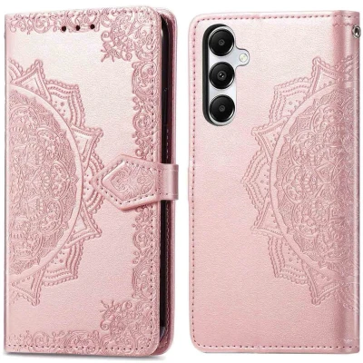 Afbeelding van imoshion Mandala Bookcase voor de Samsung Galaxy A17 Rose Gold