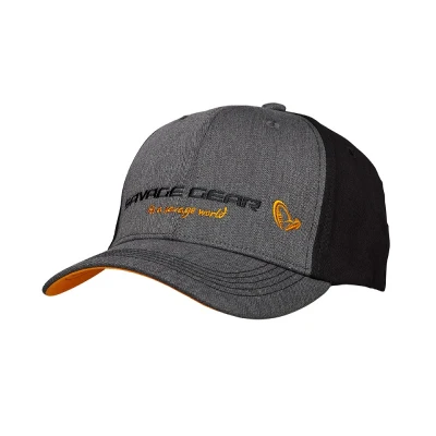 Image de Casquette Savage Gear Strike Taille Unique Grise/Noire Pet pêche