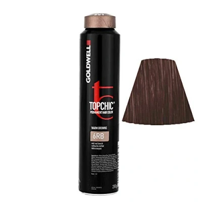 Afbeelding van Goldwell Topchic Hair Color bus 250 ml 6RB Rode Beuk Donkerblond