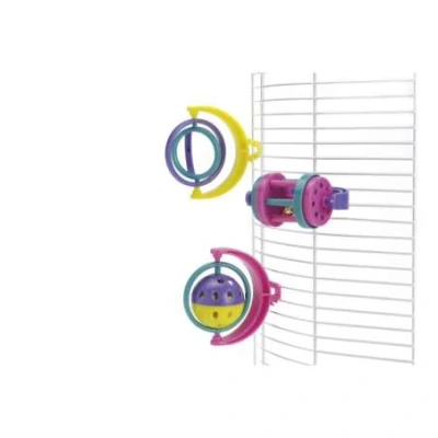 Afbeelding van Beeztees Parkietenspeeltje met Clip 10 x 8 cm