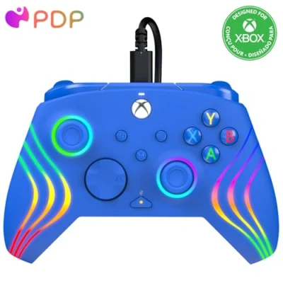 Image de PDP Manette Afterglow Wave Blue Xbox Series X