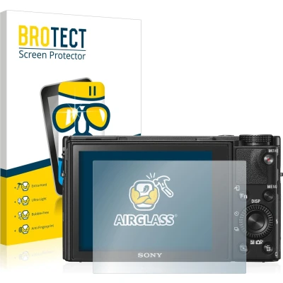 Afbeelding van BROTECT Screenprotector voor Sony Cyber Shot DSC RX100 VI Folie Beschermfolie Beschermglas transparant