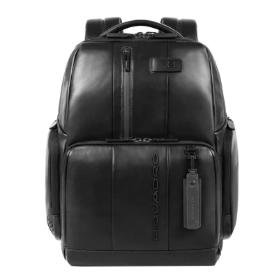 Afbeelding van Piquadro Urban Fast check PC backpack with iPad Compartment black