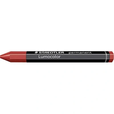 Afbeelding van Staedtler Lumocolor 236 omnigraph permanent Markeerkrijt Rood