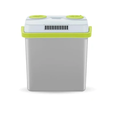 Afbeelding van Severin 2925 Koelbox Energielabel: E (A G) Thermo elektrisch 5 V, 12 230 V Grijs, Groen, Wit 25 l