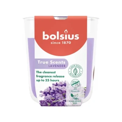 Afbeelding van Bolsius True Scents Geurglas 80/73 Lavender