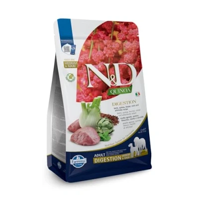 Afbeelding van Farmina N&amp;D Grain Free Dog Quinoa Digestion Adult Lamb 2,5 kg Hond