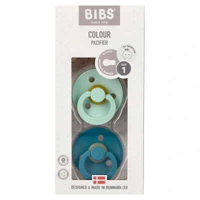 Image de Bibs 1 Sucette Duo Mint/forest Lake 2