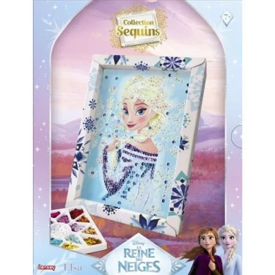 Image de Jeu de création Collection sequins ELSA LA REINE Des NEIGES 7 ans