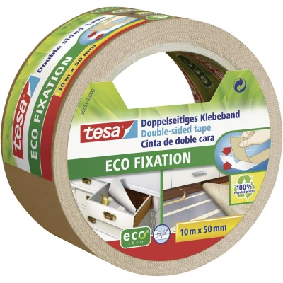 Afbeelding van tesa ECO FIXATION 56451 00000 11 Dubbelzijdige tape Zwart (l x b) 10 m 50 mm 1 stuk(s)