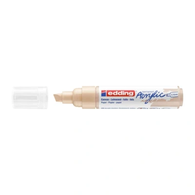 Image de Edding 5000 marqueur acrylique (5 10 mm biseautée) beige chaud