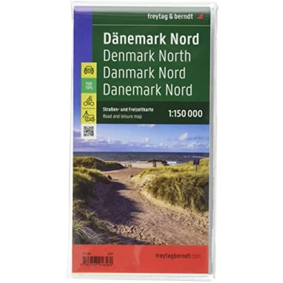 Afbeelding van F&amp;B Denemarken Noord en Zuid, 2 kaartenset