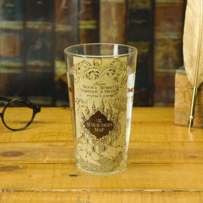Afbeelding van Harry Potter Marauders Kaart Waterglas