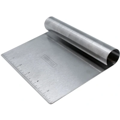 Afbeelding van Nerthus Deegschraper En snijder Inox