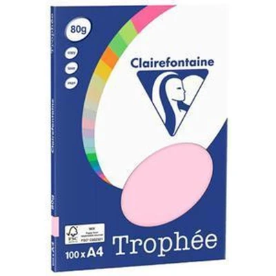 Afbeelding van Clairefontaine Trophée roze kopieerpapier A4 80 gram 100 vellen