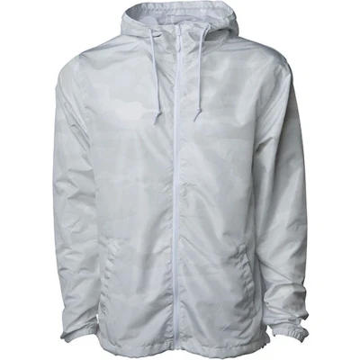 Afbeelding van Independent Unisex Lightweight Windbreaker Jacket NP700 White Camo/White
